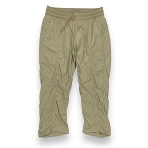 The North Face Pants Women 1X Beige UPF40 Drawstring Flash Dry Plus NWT